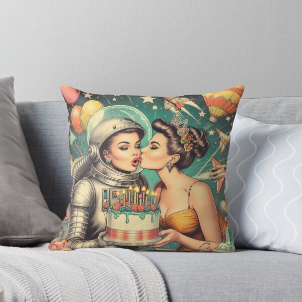 Item preview, turism: 1950s girls celebrating birthday in space designed and sold by thebennington12.