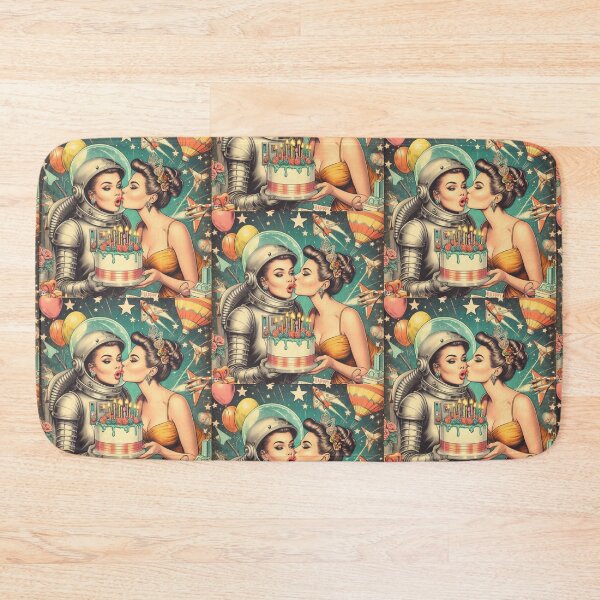 Item preview, turism: 1950s girls celebrating birthday in space designed and sold by thebennington12.