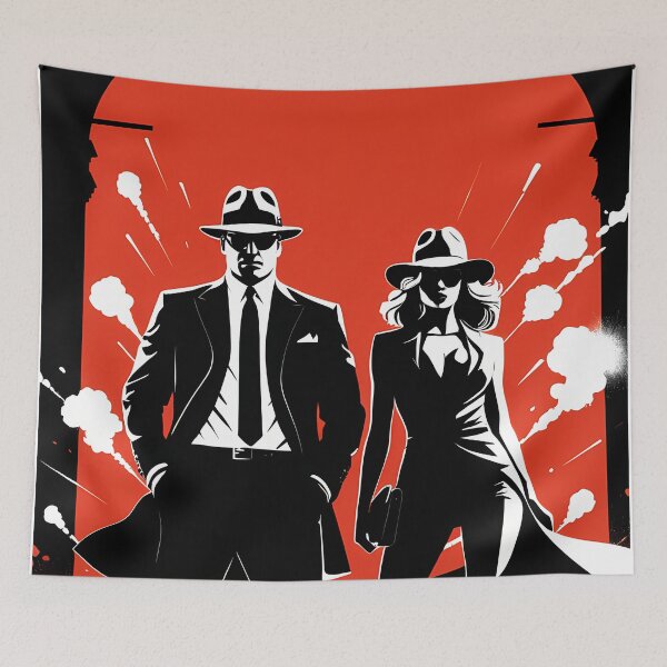 Item preview, Silent Past: Digital Silhouettes That Speak Without Words designed and sold by Artedig.