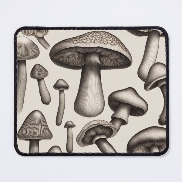 Item preview, Fungal Shrooms Pattern designed and sold by RandomSproutS.