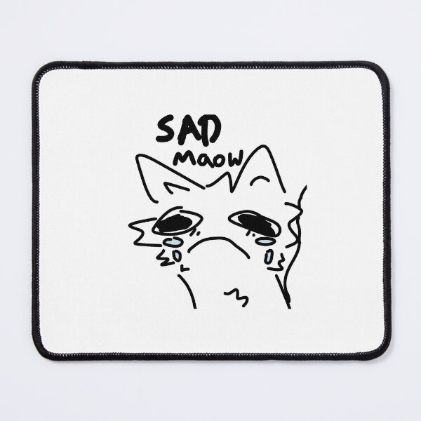 Item preview, Sad maow designed and sold by Chonkerstar.
