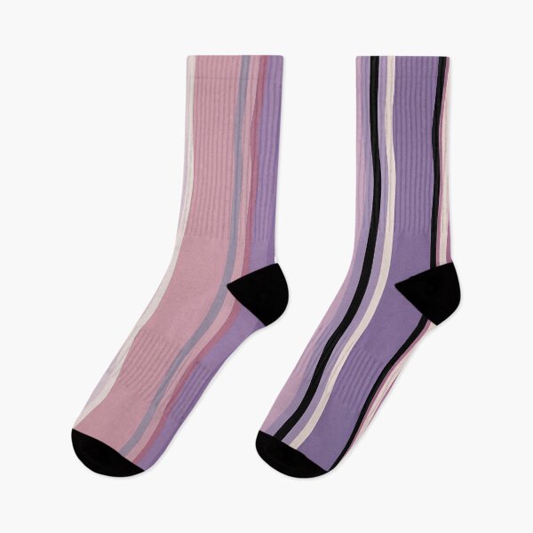 Artikelvorschau, Vintage Retro Vertikale Streifen - Mid Mod Cozy Boho Akzentstück Englisch Violett, Thulian Pink entworfen und verkauft von Prints and Lifestyle.