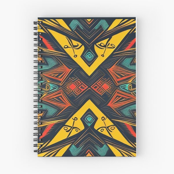 Item preview, Tribal pattern with yellow vibes designed and sold by operossa.