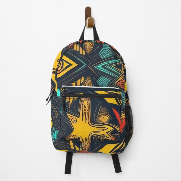 Item preview, Tribal pattern with yellow vibes designed and sold by operossa.