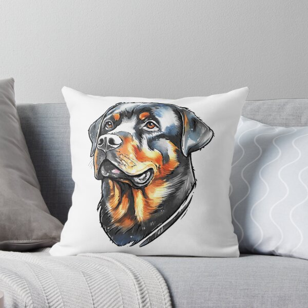 Item preview, Rottweiler portrait designed and sold by Motivburg.