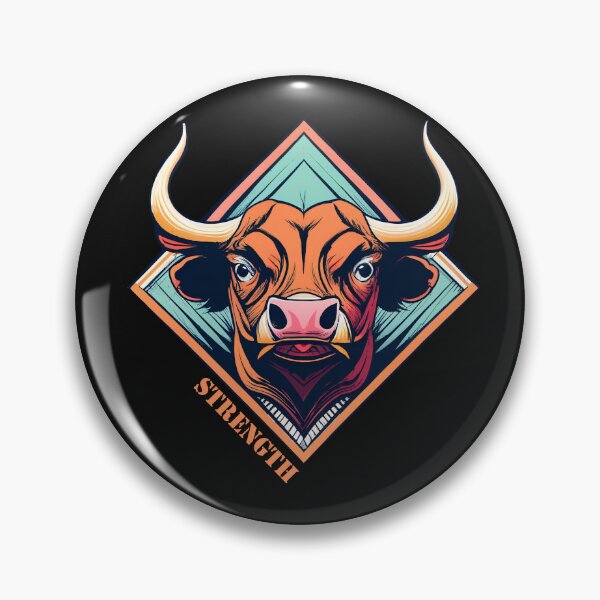 Item preview, Bull in a square designed and sold by moderncolor.