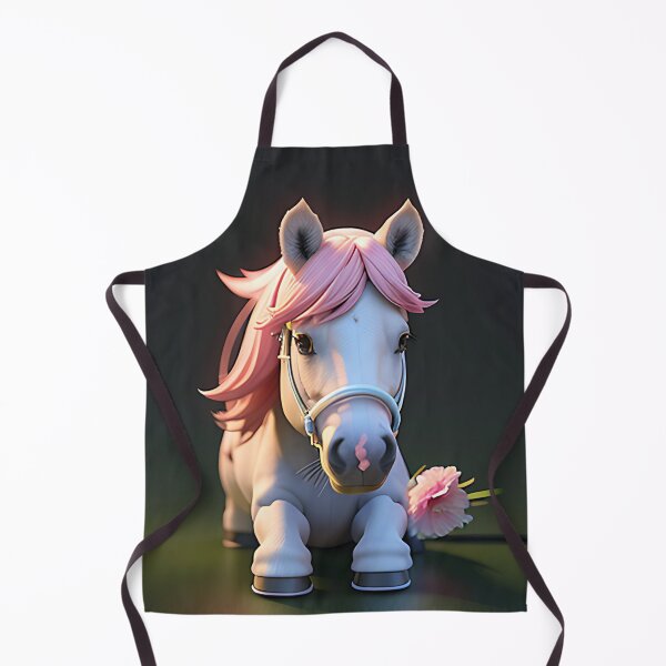 Item preview, Cute Little Pink and White Pony designed and sold by Mothrrr.