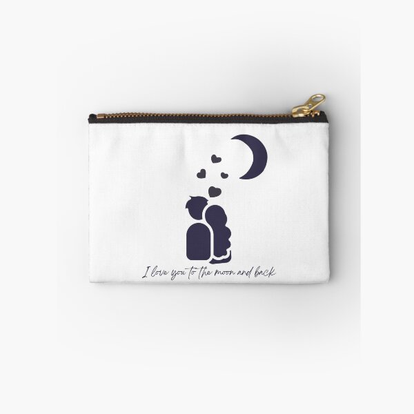 Item preview, I love you to the moon and back, couple design designed and sold by Coral-Cases.