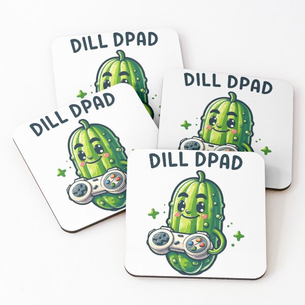 Item preview, Gamer Pickle Dill Dpad Playful designed and sold by CosyTeal.