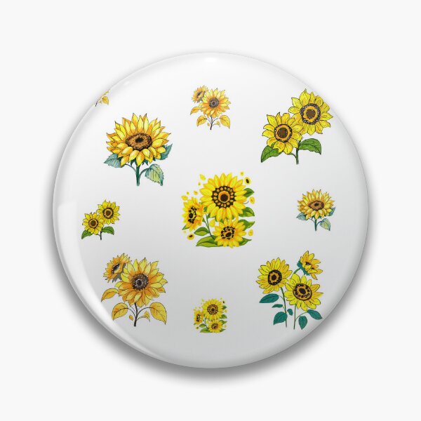Item preview, Sunflower Sticker Pack 2 designed and sold by SW-Graphics.