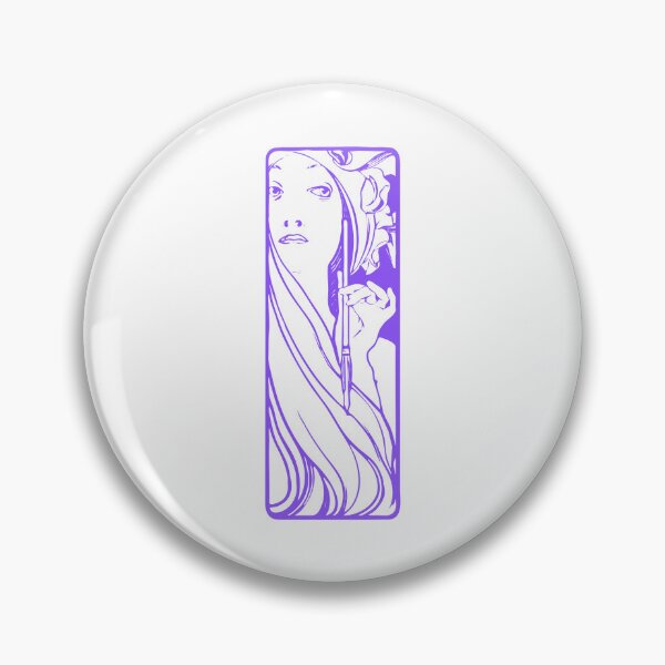Item preview, Alphonse Mucha "the muse of art" (violet) designed and sold by Heraldry design.
