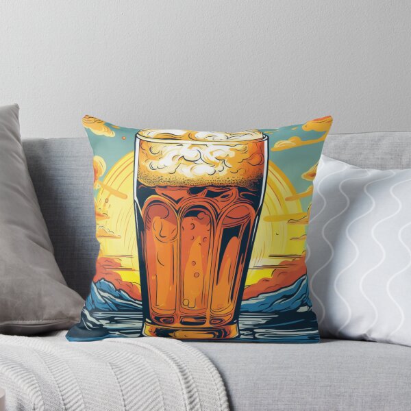 Item preview, Pop Art Beer In The Sunset, pop art  designed and sold by Shanigi-Designs.