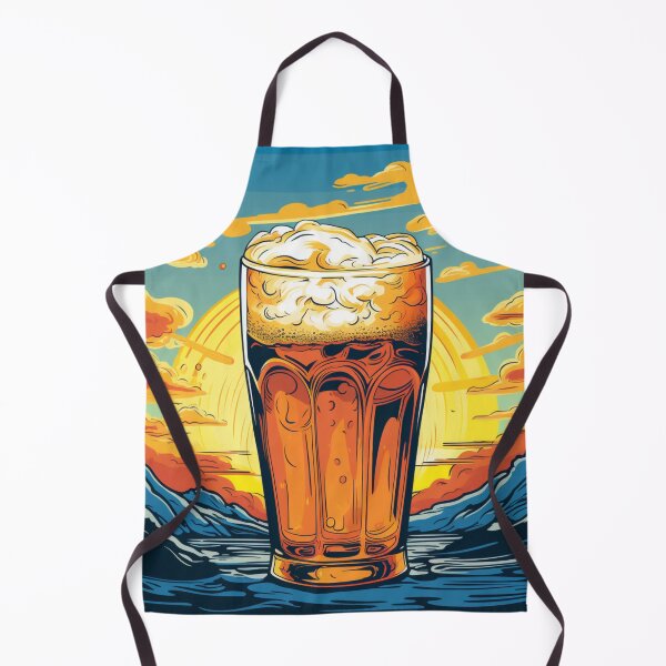 Item preview, Pop Art Beer In The Sunset, pop art designed and sold by Shanigi-Designs.