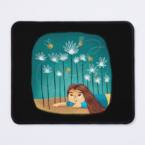Item preview, The girl and the bees designed and sold by jasmineberry.