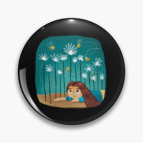 Item preview, The girl and the bees designed and sold by jasmineberry.