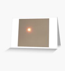 Smoked Out sun Greeting Card