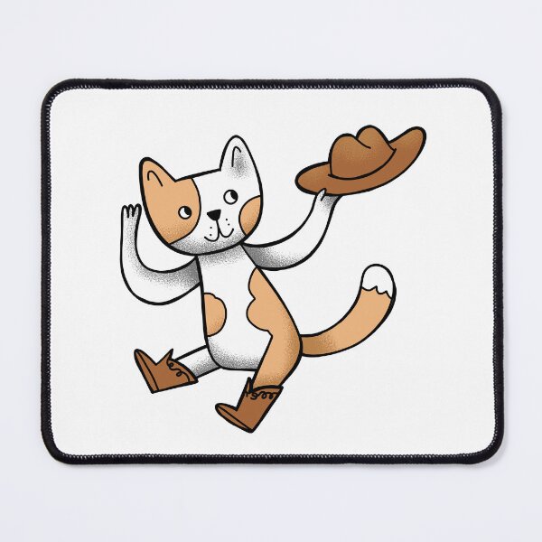 Item preview, Cat in a COWBOY hat and boots designed and sold by jasmineberry.