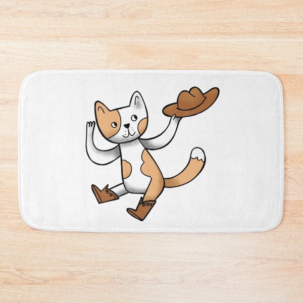 Item preview, Cat in a COWBOY hat and boots designed and sold by jasmineberry.