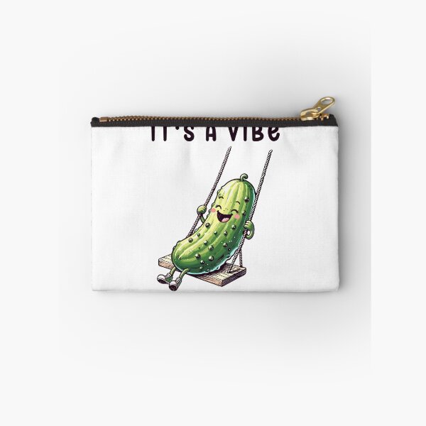 Item preview, Happy Pickle On A Swing Its A Vibe designed and sold by CosyTeal.