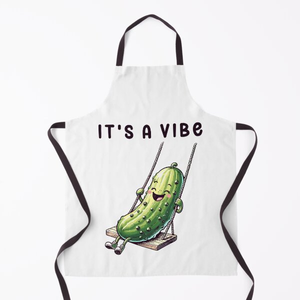 Item preview, Happy Pickle On A Swing Its A Vibe designed and sold by CosyTeal.