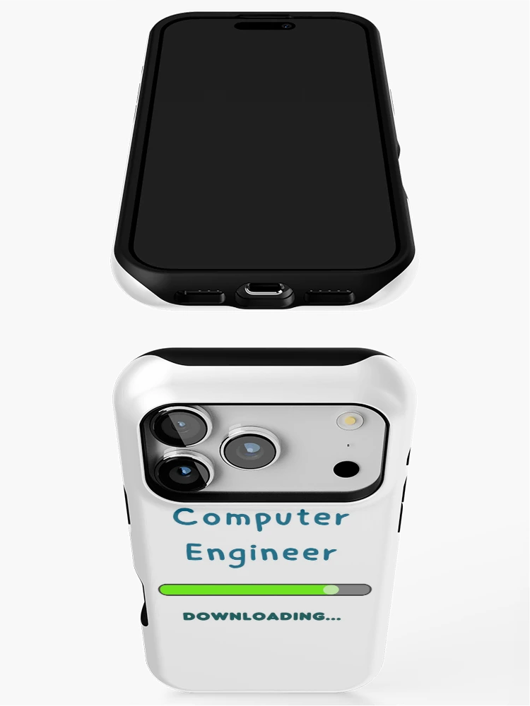 Thumbnail 3 of 4, iPhone Case, Computer Engineer Loading || In Progress designed and sold by ShopWearInspire.