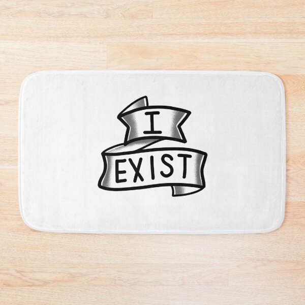 Item preview, Flash Tattoo I EXIST designed and sold by jazzydevil.