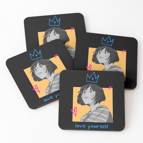 Item preview, Love Yourself Anime Quote designed and sold by MotionWaves.