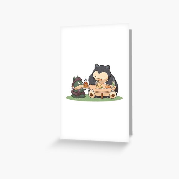 Item preview, Funny Cute Snorlax Cartoon Anime Memes designed and sold by Alistickers-96.