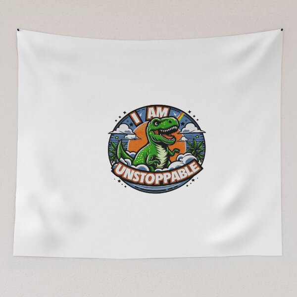 Item preview, T rex I am unstoppable designed and sold by Icerizeartx.