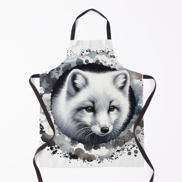 Item preview, Arctic fox animal art designed and sold by RubisLeaf.