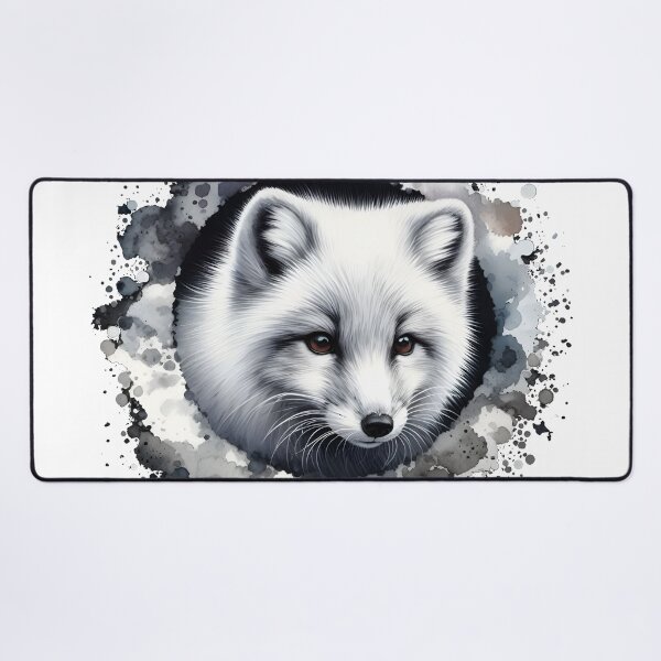 Item preview, Arctic fox animal art designed and sold by RubisLeaf.