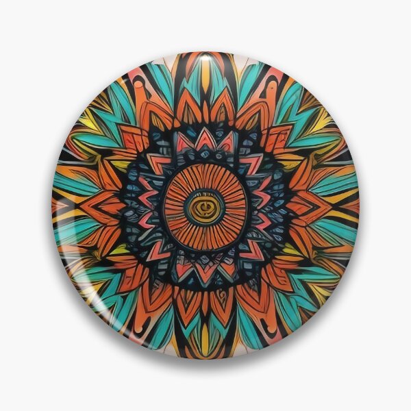Item preview, Patrón tribal colorido designed and sold by operossa.