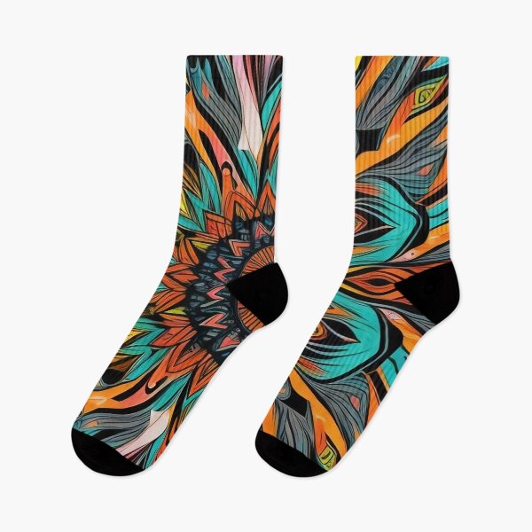 Item preview, Colorfull tribal pattern designed and sold by operossa.