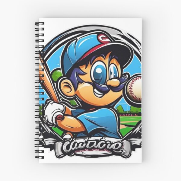 Item preview, Cartoon Character Playing Baseball  designed and sold by HarmonyGuitars.