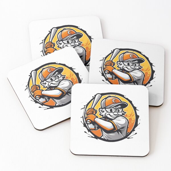 Item preview, Cartoon Character Playing Baseball  designed and sold by HarmonyGuitars.