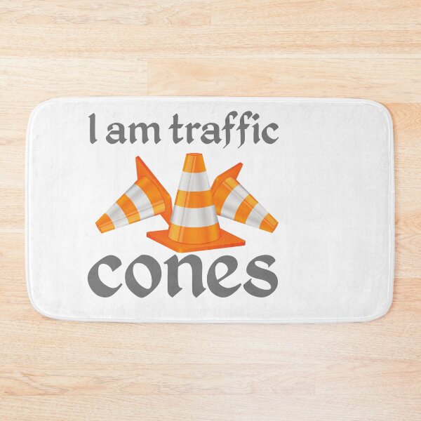 Item preview, Traffic Cone - Orange and White designed and sold by Jemsruk.