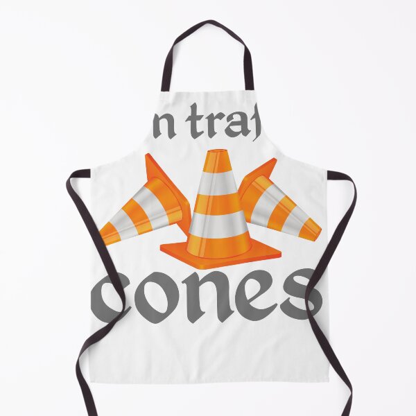 Item preview, Traffic Cone - Orange and White designed and sold by Jemsruk.