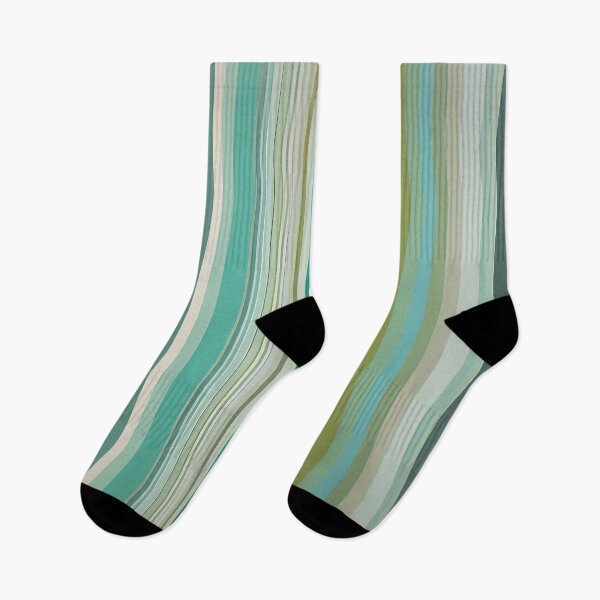 Artikelvorschau, Vintage Retro Vertikale Streifen - Mid Mod Gemütliches Boho Akzentstück Aquamarin, Oliv entworfen und verkauft von Prints and Lifestyle.
