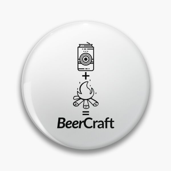 Item preview, BeerCraft - Funny Forest Bushrcraft Design designed and sold by rootztoforest.