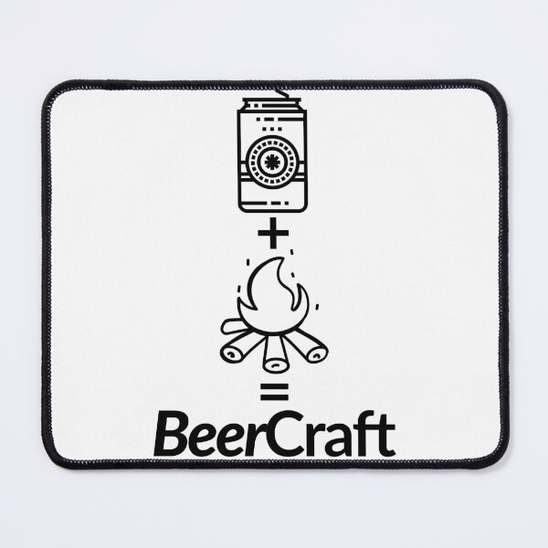Item preview, BeerCraft - Funny Forest Bushrcraft Design designed and sold by rootztoforest.