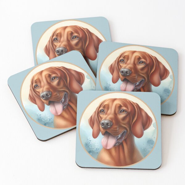 Item preview, Hungarian Vizsla dog lover, watercolor designed and sold by Amvroziak.