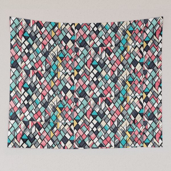 Item preview,  Bright geometric patterns designed and sold by qoaqja.