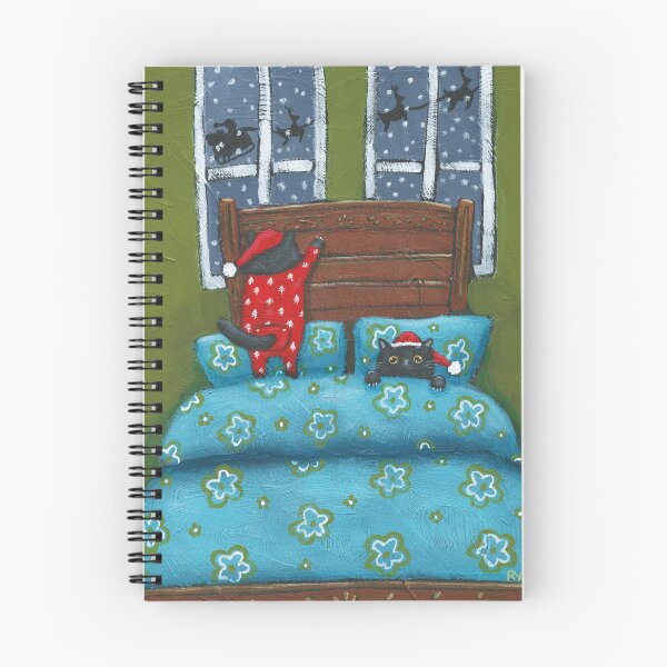 Item preview, Waiting For Santa! designed and sold by KilkennyCat Art.