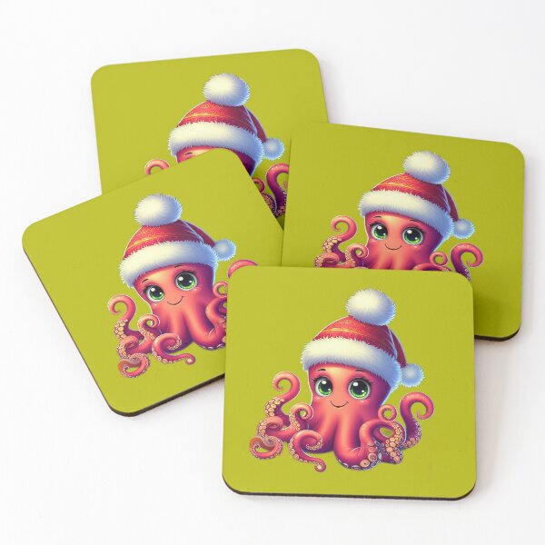 Item preview,  Adorable Little Chritmas Octopus designed and sold by DigiDreamyArt.