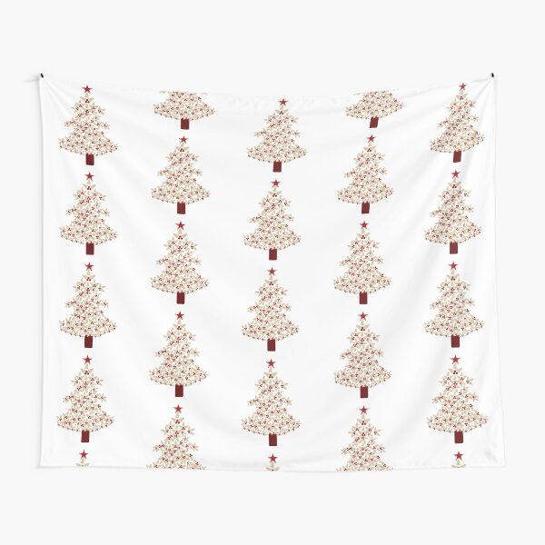 Item preview, Peach Christmas Tree, Christmas Lights Decorations designed and sold by Art Shimmers.