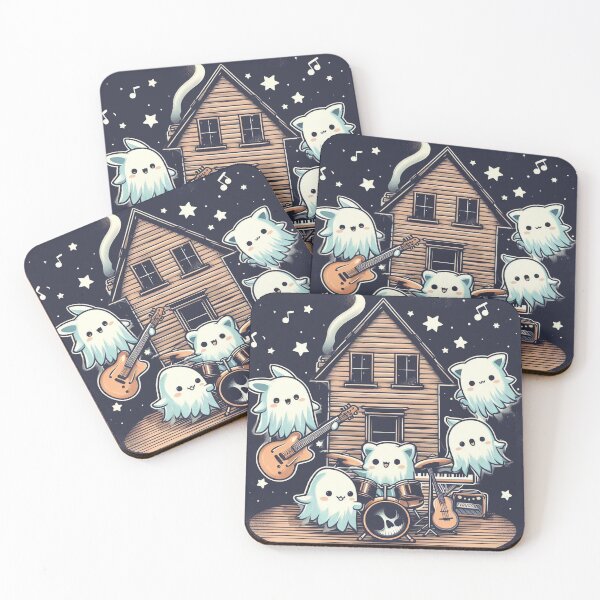 Item preview, Rockstar Cute Ghost Band designed and sold by İlker Berk Ergan.