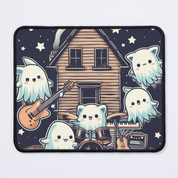 Item preview, Rockstar Cute Ghost Band designed and sold by İlker Berk Ergan.