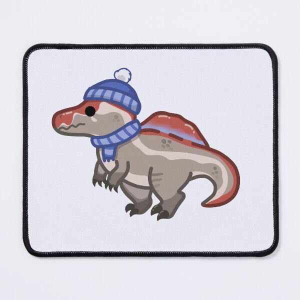 Item preview, Jurassic Spinosaurus, winter hat and scarf  designed and sold by Biszkompt.