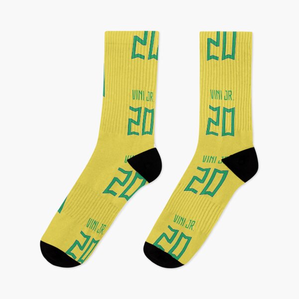 Item preview, Vini Jr Brazil Home Jersey 2023 designed and sold by Alimator.
