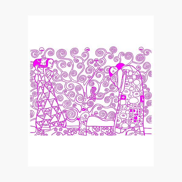 Item preview, Klimt : L'arbre de vie designed and sold by lachataigne.